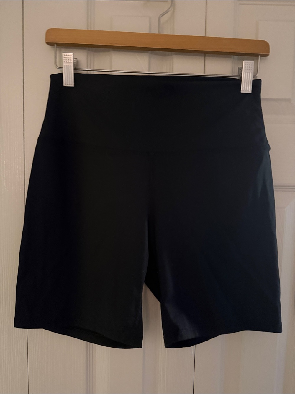 Jockey Black High-Waist Bike Shorts